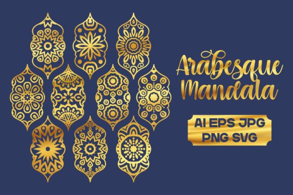 10 Modern Arabesque: A Versatile Design Resource for Artists and Creators