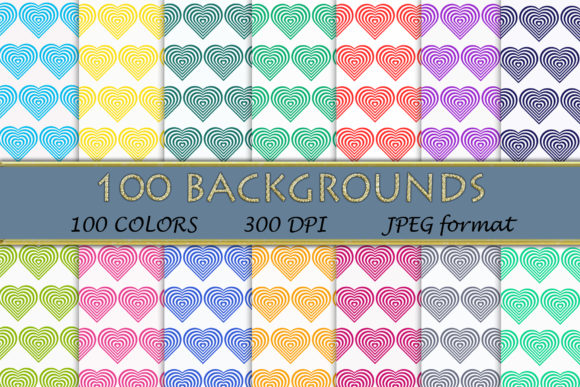100 Heart Pattern Digital Papers: A Comprehensive Guide for Designers and Creators