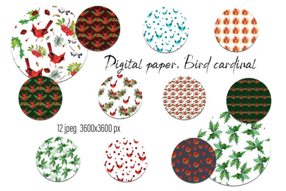 Christmas Winter Digital Paper