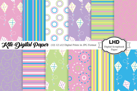 Exploring the Digital Paper Pack Kite: A Vibrant Resource for Creative Projects
