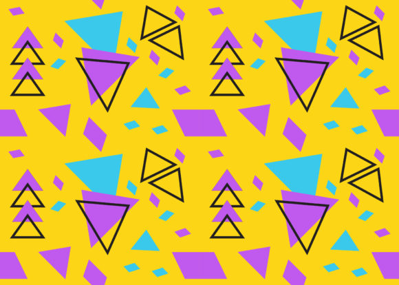 Exploring the Versatility of Seamless Pattern Triangle Purple in Design and Beyond