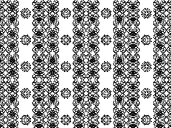 Fractal Pattern Black White Abstract 1: A Modern Design Essential for Creatives and Professionals