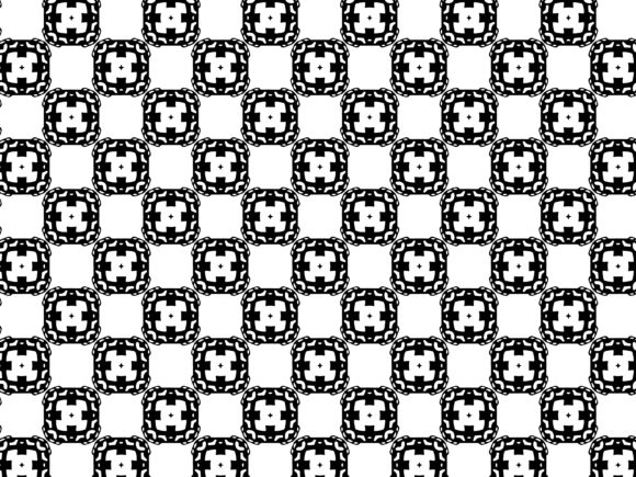 Fractal Pattern Black White Abstract 13: A Versatile Design for Modern Creativity