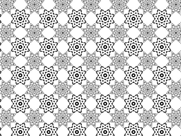Fractal Pattern Chain Flower Background: A Modern Design Element for Creative and Commercial Applications