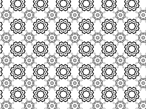 Fractal Pattern Flower Circle Thick: A Versatile Design Element for Creative Projects