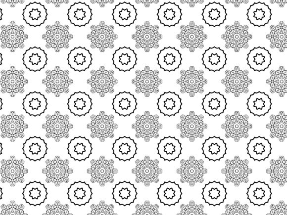 Fractal Pattern Flower Simple Background: A Versatile Design Asset for Creatives and Businesses