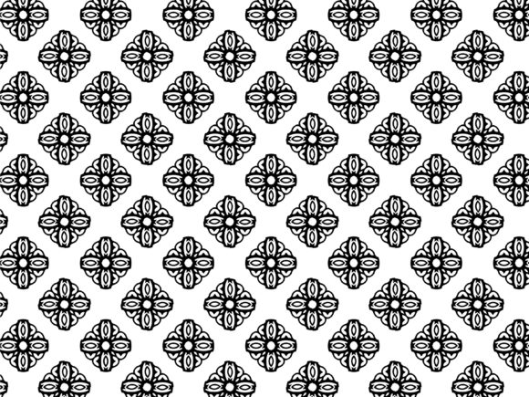 Fractal Pattern Flower Tribal: A Unique Blend of Nature and Geometry for Creative Projects