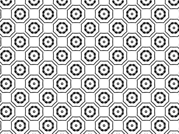 Fractal Pattern Octagon Flower: A Unique Design Element for Modern Applications