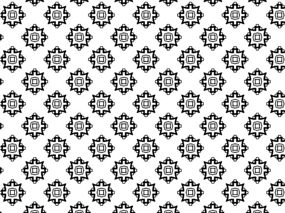 Fractal Pattern Ornamental Design