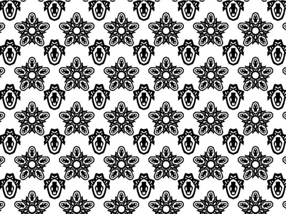 Fractal Pattern Star Snake Design