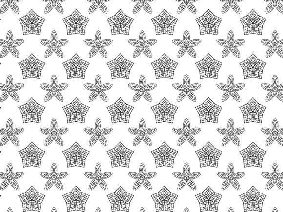 Fractal Pattern Stars: A Versatile Design Element for Creative and Commercial Use