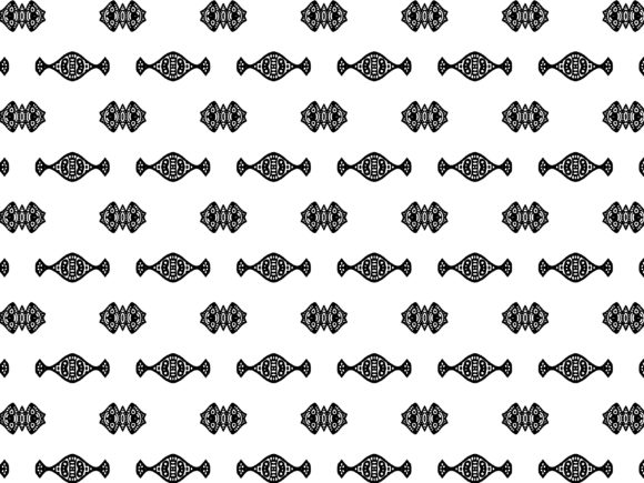 Fractal Pattern Tribal Abstract: A Unique Design Asset for Modern Creatives