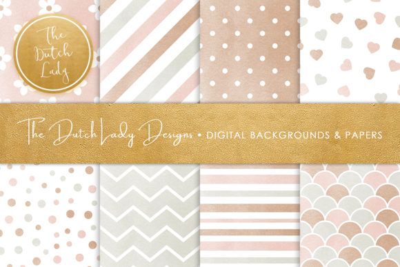 Pastel Seamless Patterned Papers