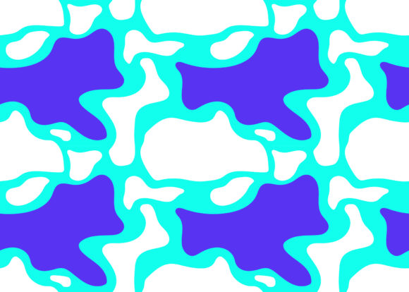 Seamless Pattern Abstract Blue White: A Versatile Design Element for Modern Creativity