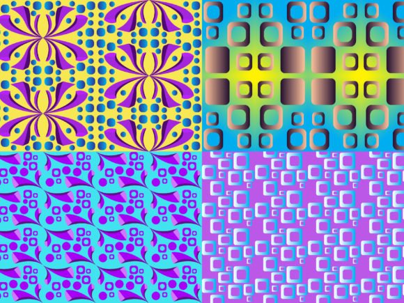 Seamless Pattern Bundling Ornament: A Versatile Design Resource for Creative Projects