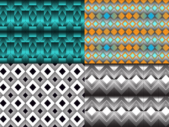 Seamless Pattern Bundling Square