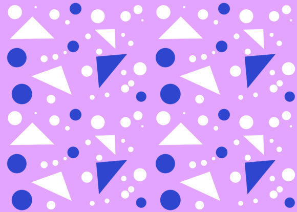 Seamless Pattern Circle Triangle White: A Versatile Design Element for Modern Applications