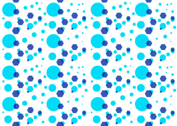 Seamless Pattern Hexagon Circle White: A Versatile Design Element for Modern Creativity