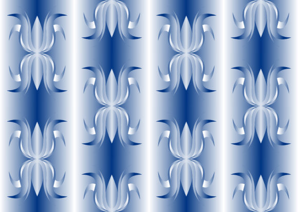Seamless Pattern White Background