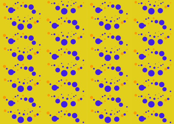 Seamless Pattern Yellow Blue