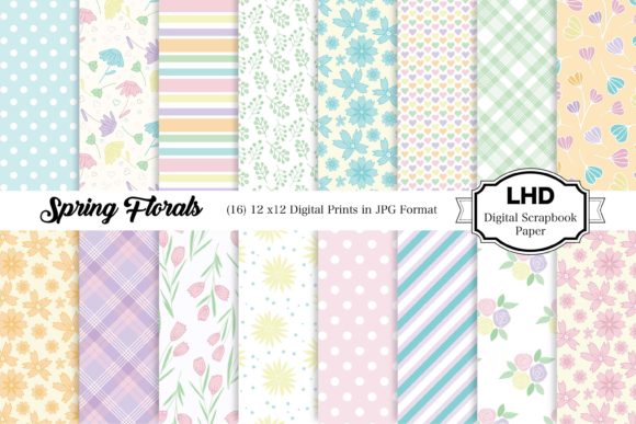Spring Florals: A Versatile Digital Resource for Creative and Professional Projects