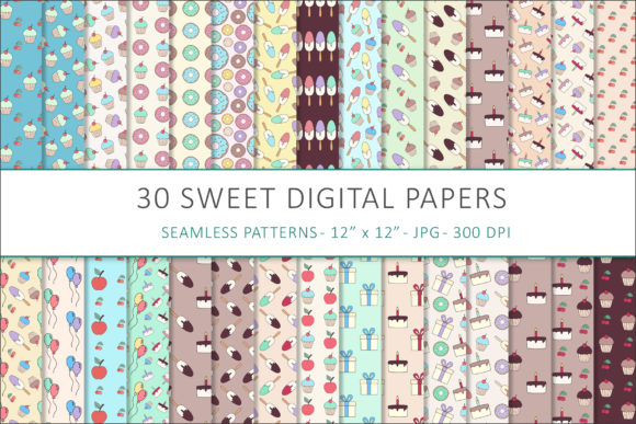 Sweet Digital Papers: A Versatile Resource for Creative Projects